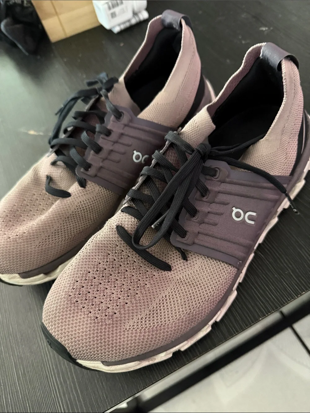 On Running Men’s Cloud Running Shoes — Dusty Rose/Purple